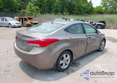 2013 Hyundai Elantra Gls из США, поврежденный, VIN 5NPDH4AE8DH423879